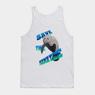 Save the Manatee Tank Top